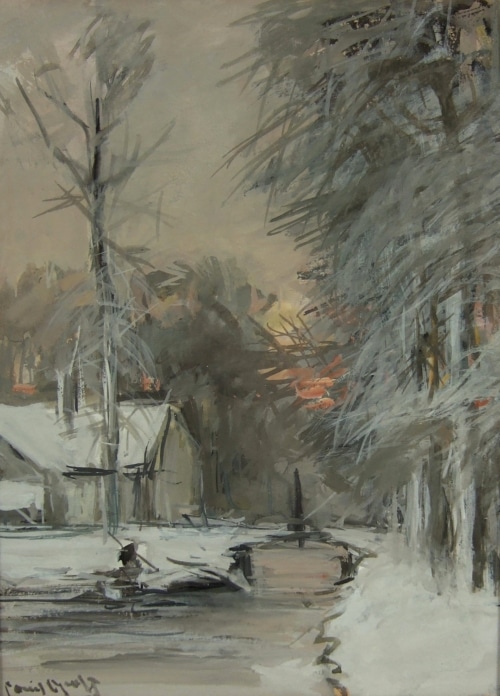 Apol winter 001 500x696 - Louis Apol (1850 - 1936)