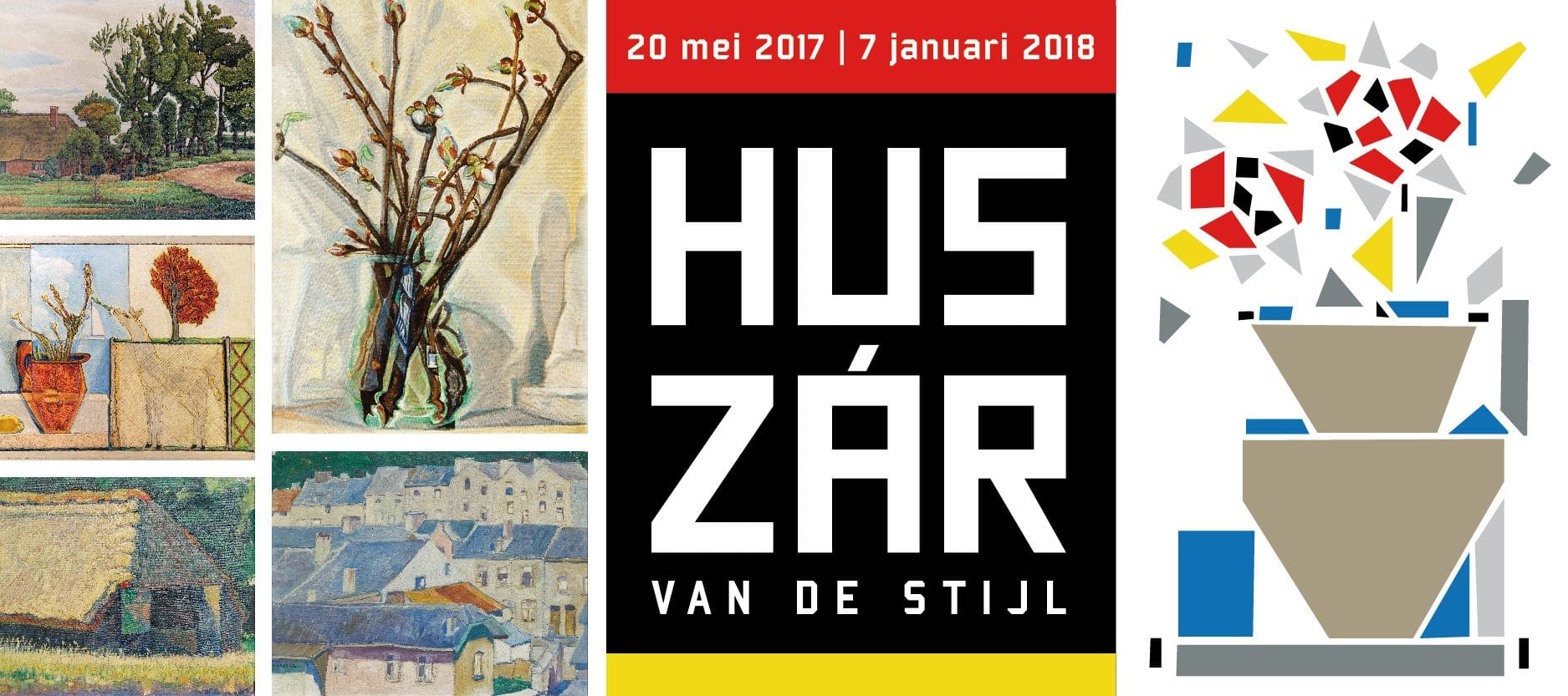 IMG 0003 - Huszár van De Stijl-tentoonstelling Vilmos Huszár in het Stadsmuseum Harderwijk