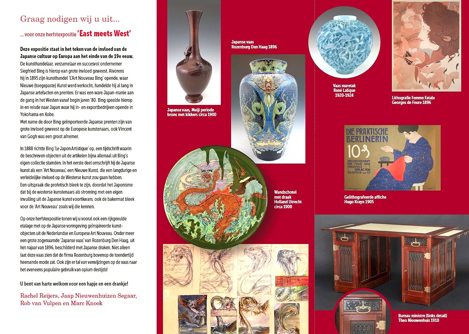The Hague Salon autumn exhibition 2019 Uitnodiging herfstexpo 2019 binnenkant 1 - The Hague Salon autumn exhibition 2019