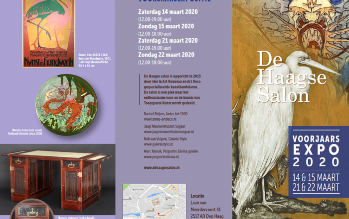 uitnodiging Haagse Salon voorjaarsexpo 2020 buitenkant 700x441 - Nieuws