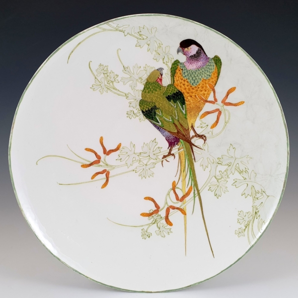 Proportio Divina | Rozenburg porcelain plate by CWJ t Hart 1904