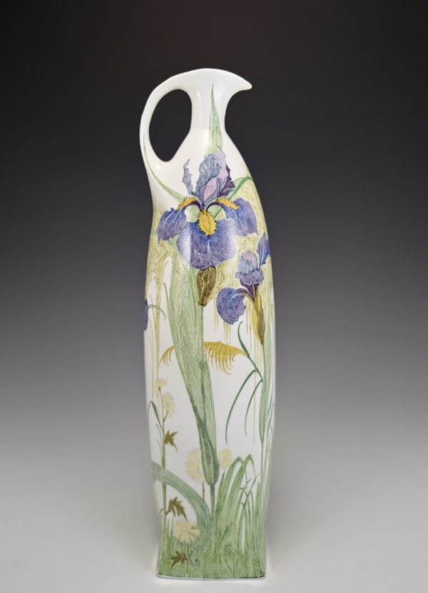 Rozenburg Den Haag eggshell porcelain pitcher Samuel Schellink 1908 pic6